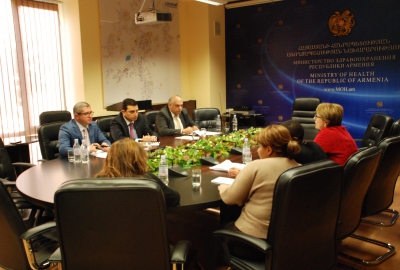 Քննարկում Համաշհարհային բանկի ներկայացուցիչների հետ